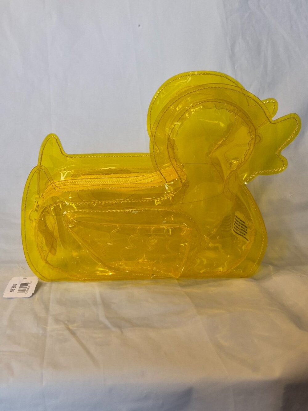 NWT Bath & Body Works Retired Yellow Rubber Duck Makeup / Toiletry Bag